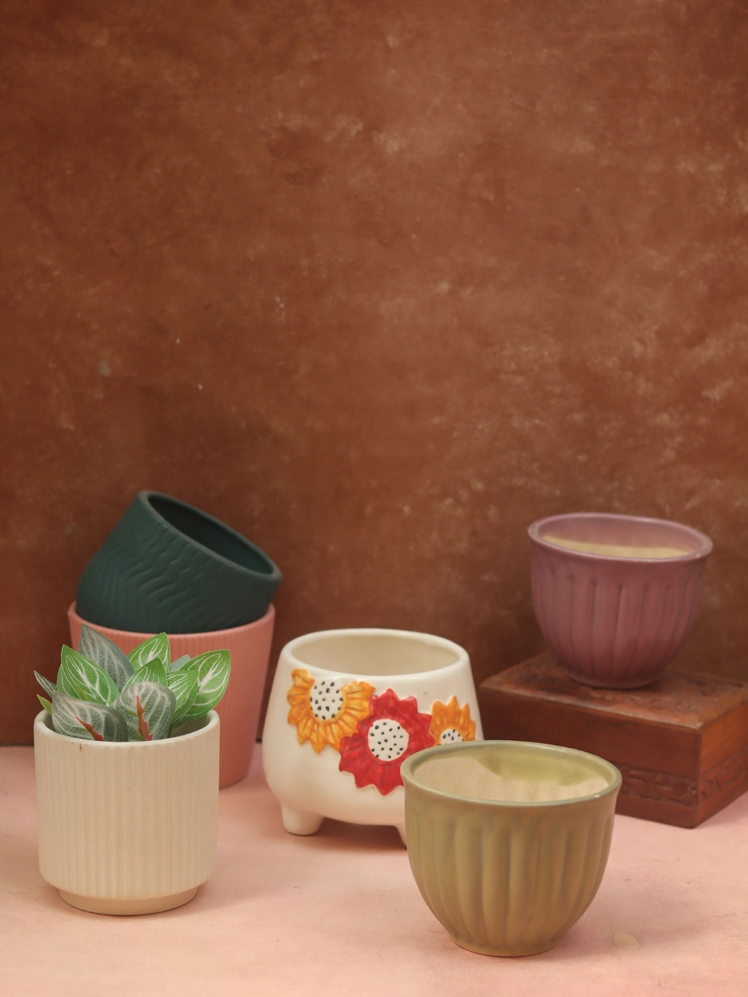 Set of 6 Bloom & Grow Planters (for the price of 5)