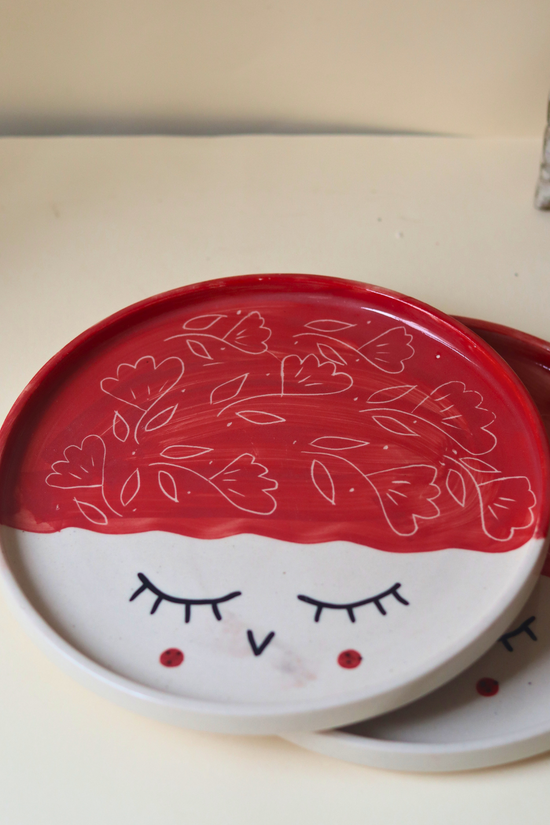 Handmade ceramic platter