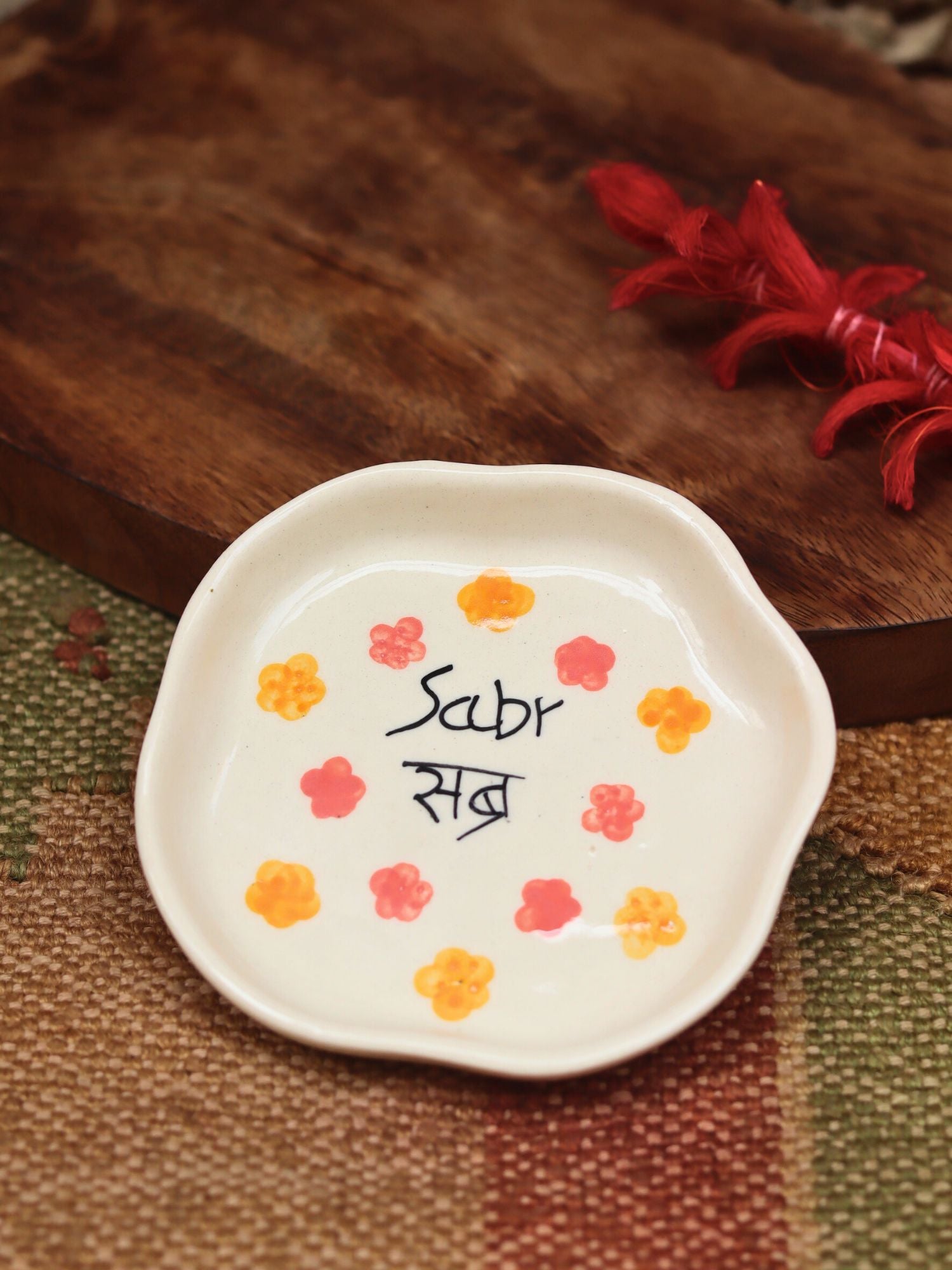 Lead free Sabr Handmade Dessert Plate