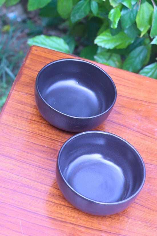 Black Snack Bowl with premium quality material