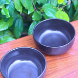 Black Snack Bowl handmade in india