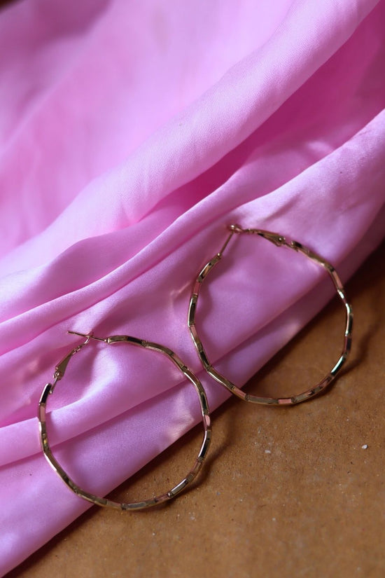 Twisted Hoops handmade in India