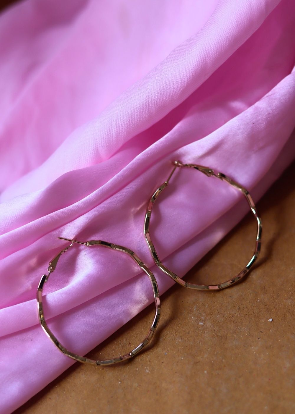 Twisted Hoops handmade in India