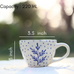 Blue Fall Leaf Mug