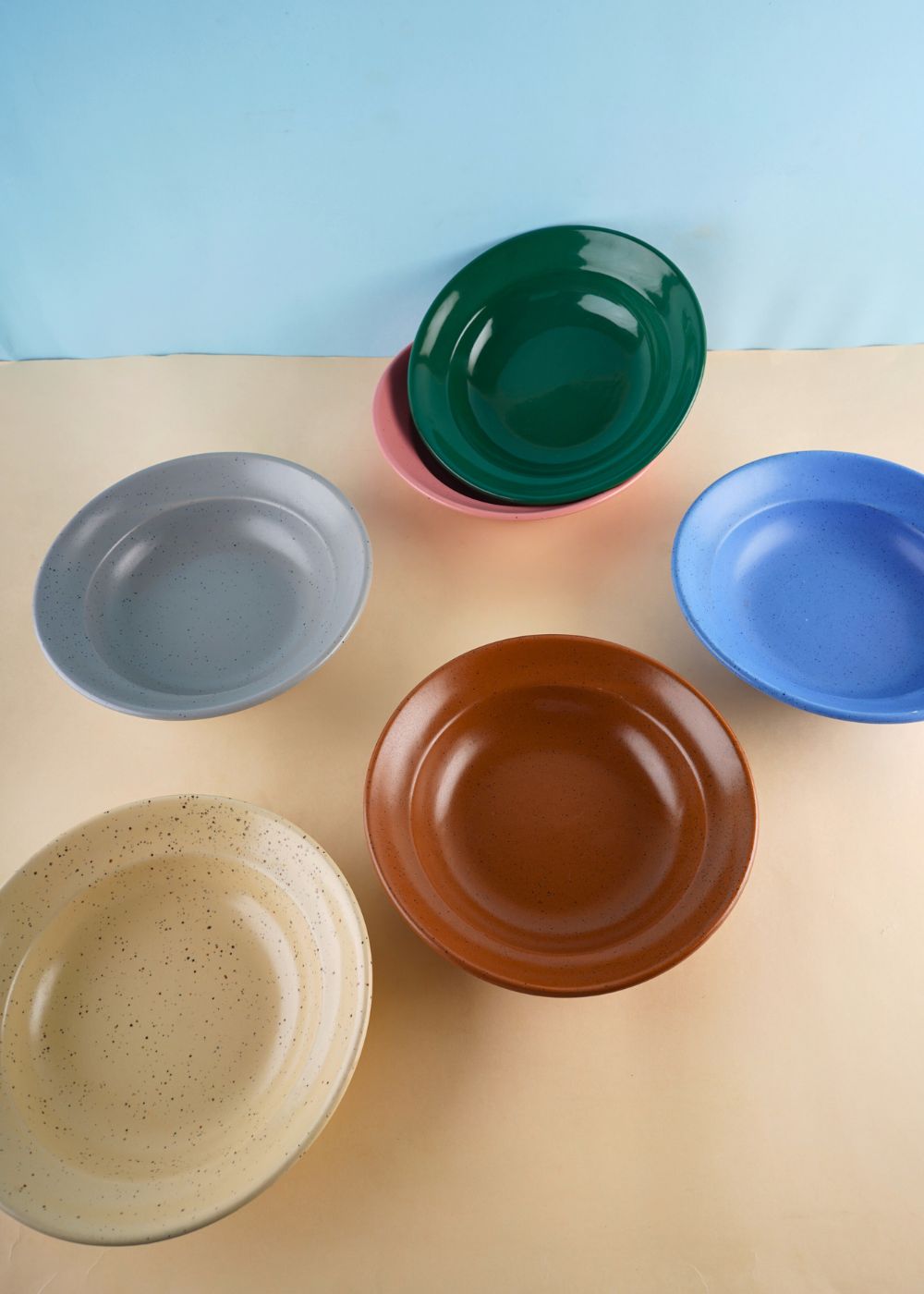 set of 6 pasta plates  for the price of 6 combo