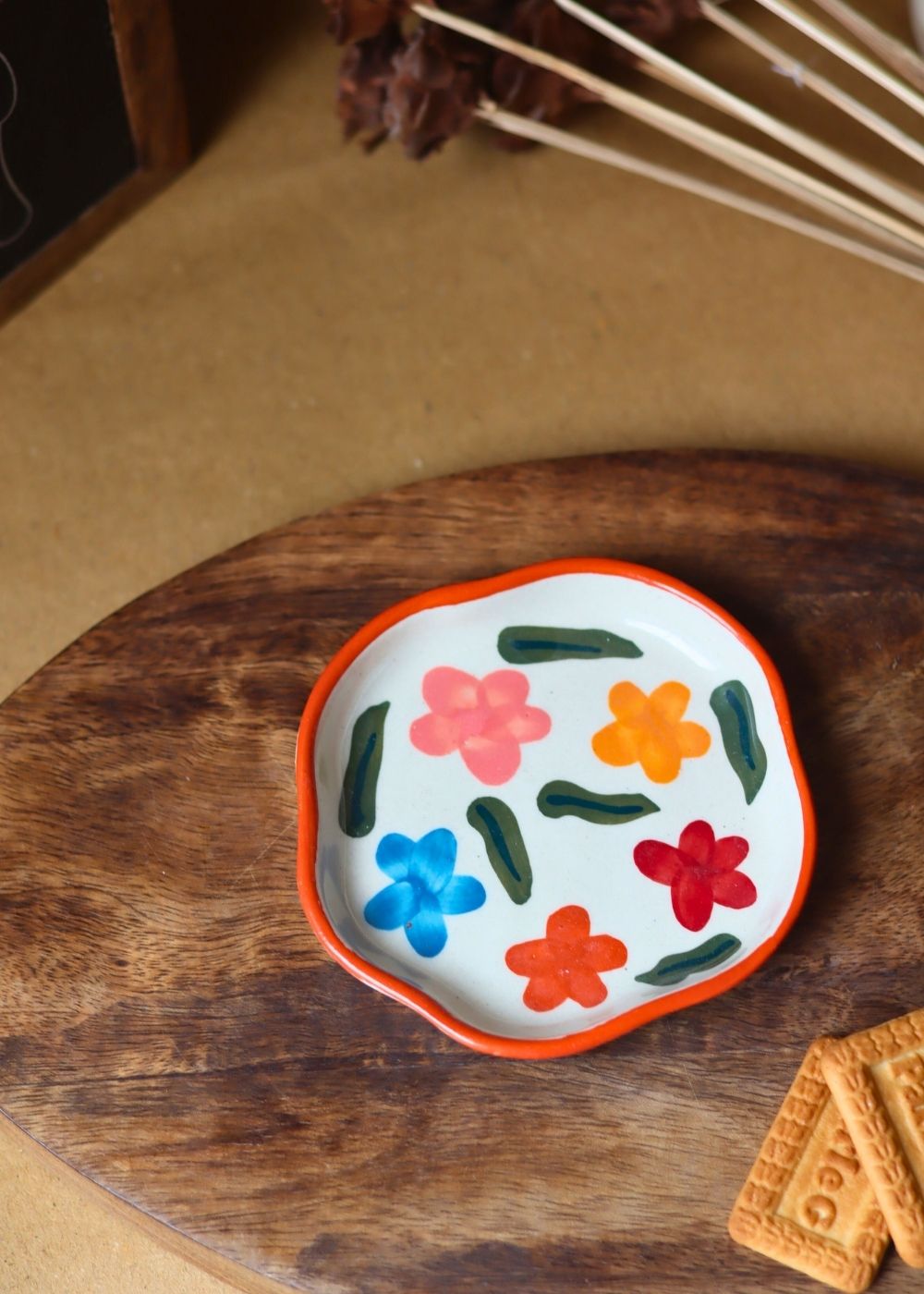 Brightday Handmade Dessert Plate with premium quality material