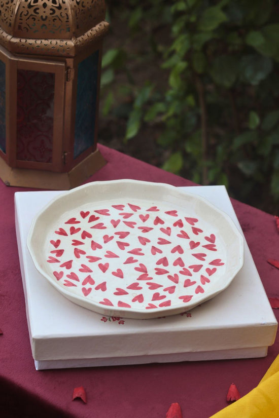 All Heart Plate in a premium Gift Box  for this festival