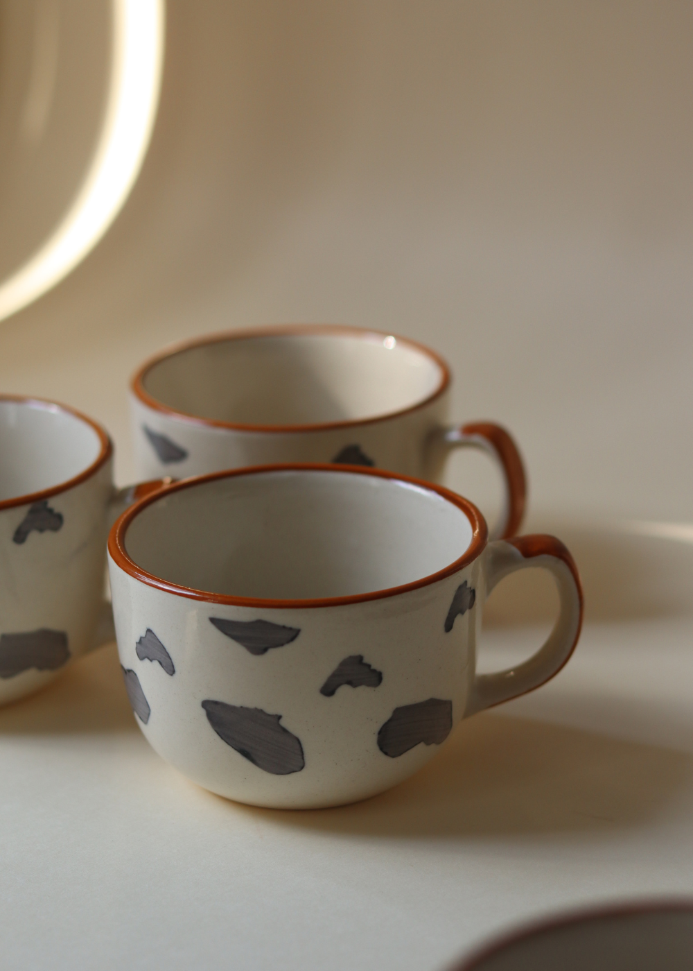 Ceramic elephant mugs 