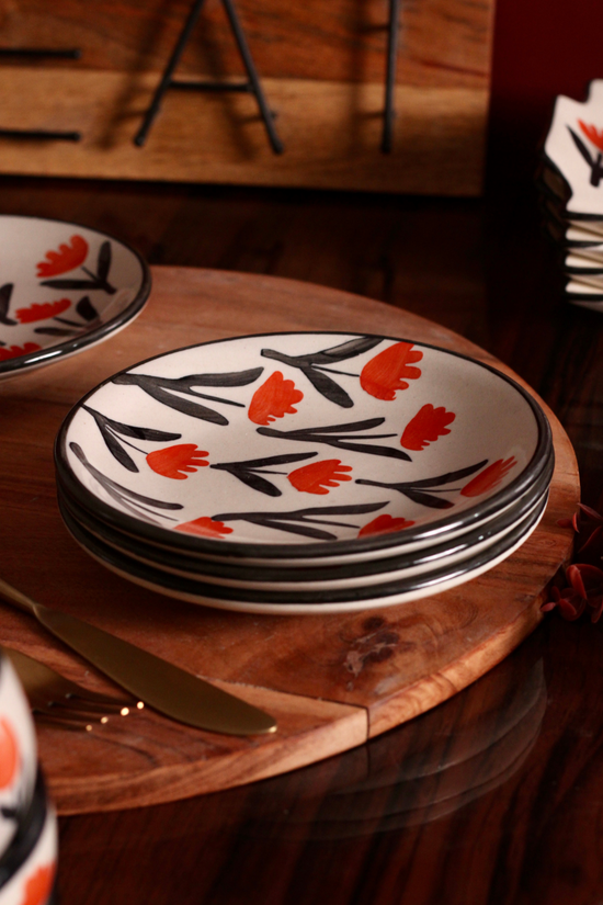 Tulip Fields - Ceramic Dinner Plates