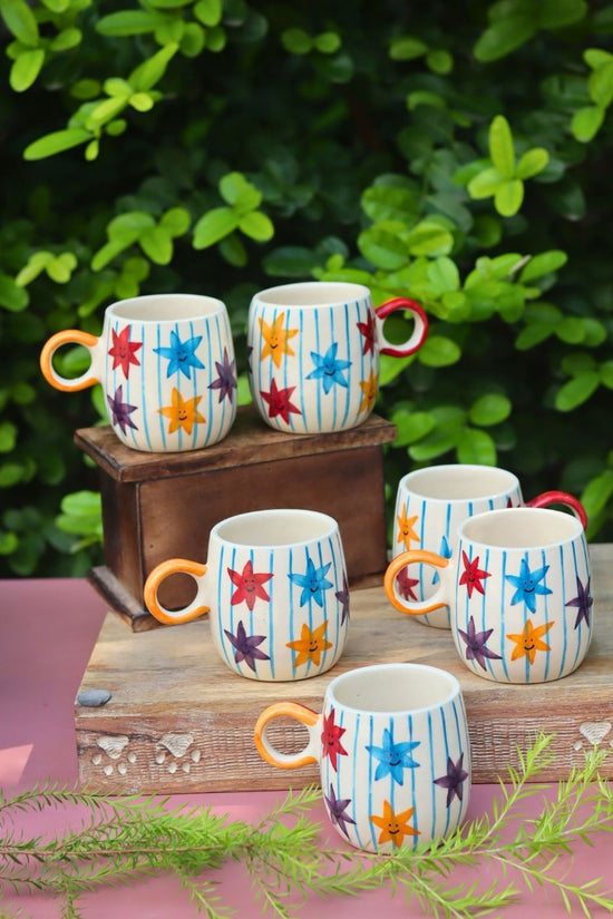 Set of 6 - Star Cuddle Mug with premium quality material