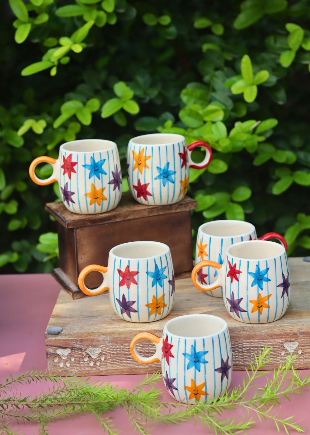 Set of 6 - Star Cuddle Mug with premium quality material