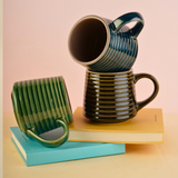 glossy mugs made by ceramic 