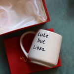 cute but libra mug in a gift box made by ceramic