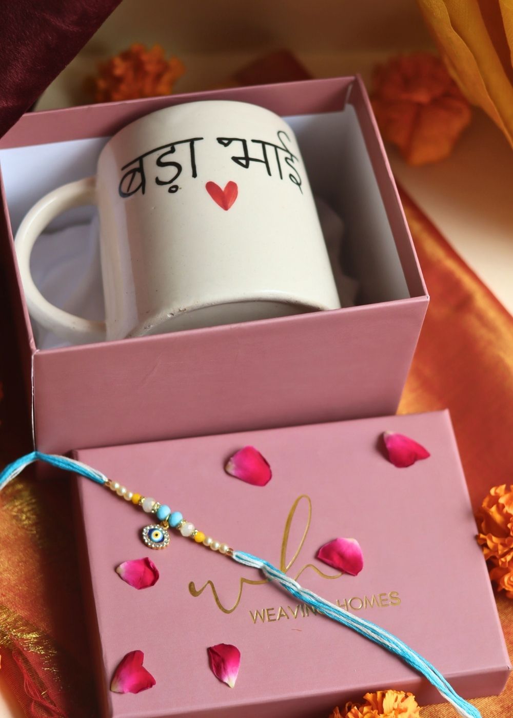 handmade Bada Bhai - Rakhi Gift Box
