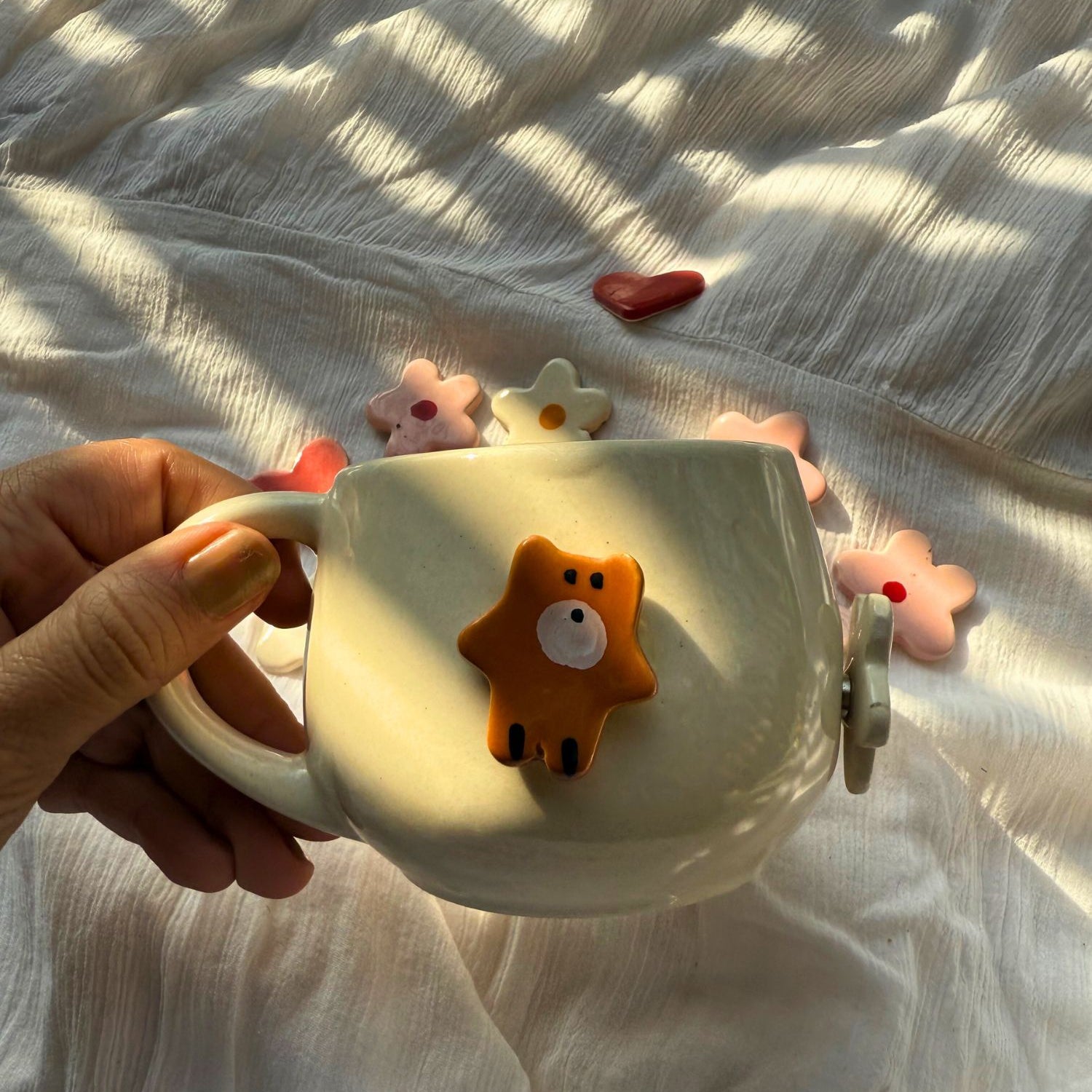 Handmade Lover's Magnet Mug