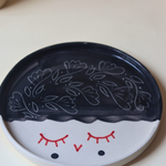 Ceramic platter tweety design