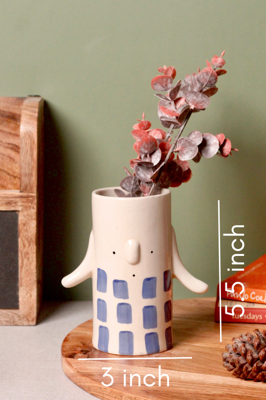 Son flower vase height & breadth