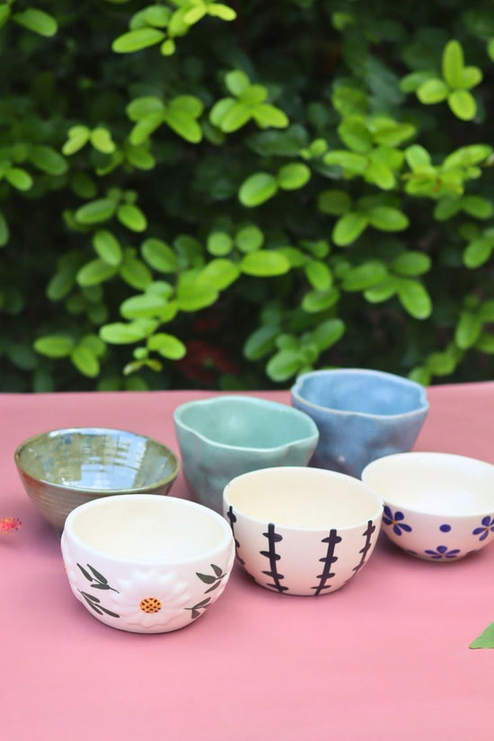 Set of 6 Sunrise & Sunset Bowls (for the price of 5) with premium quality material