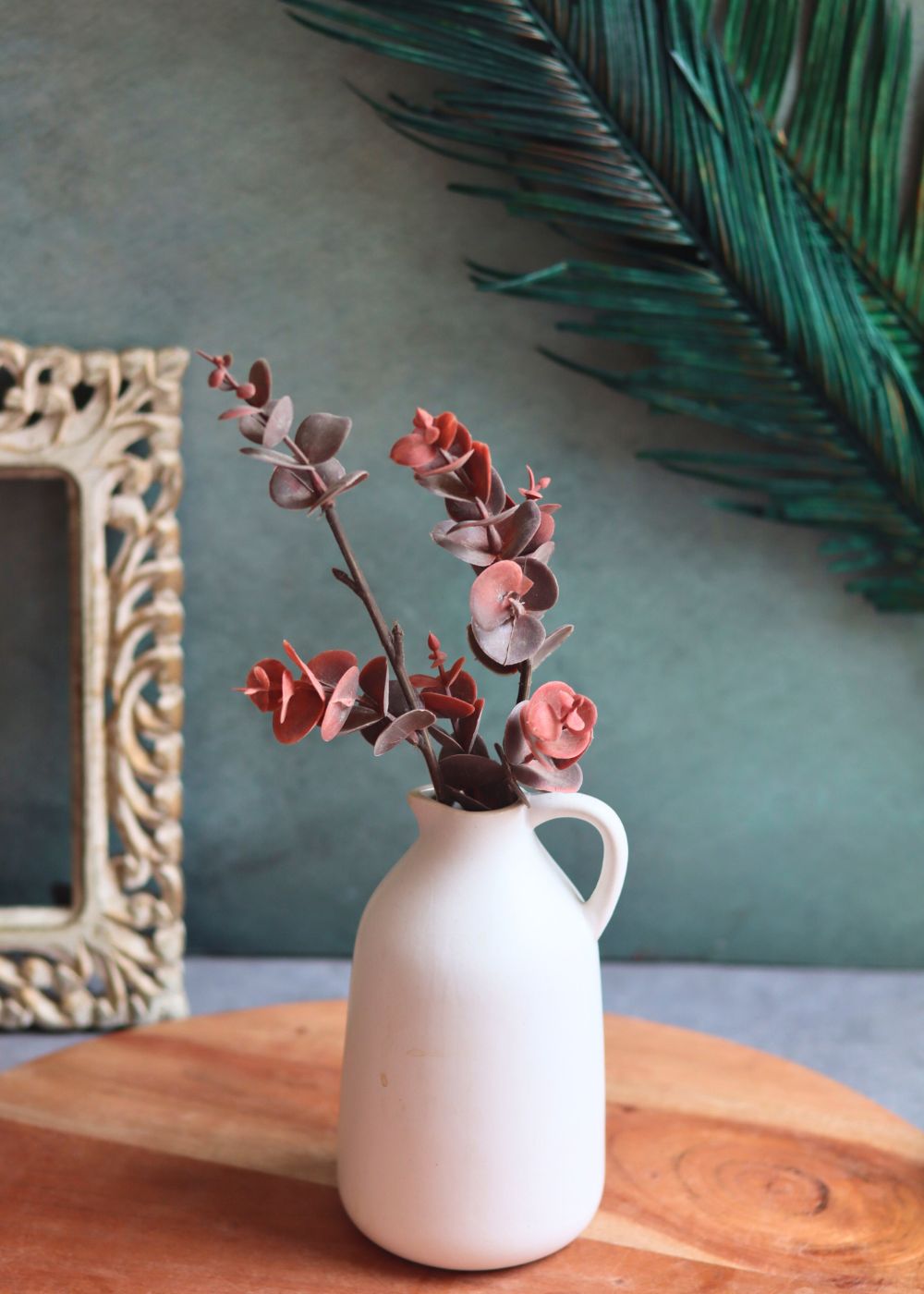 Handmade White serenity Vase
