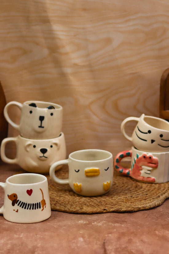 Set of 6 Animal Delight Mugs (for the price of 5)