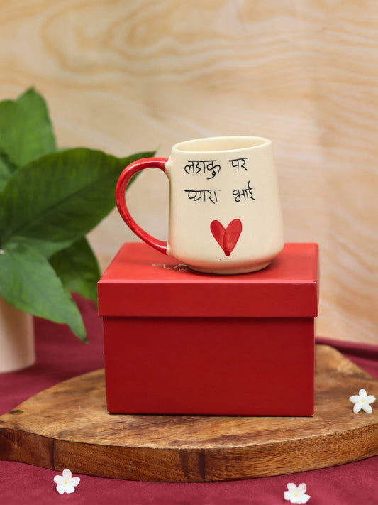 Ladaku Par Pyara Bhai Mug in a Gift Box with premium quality material