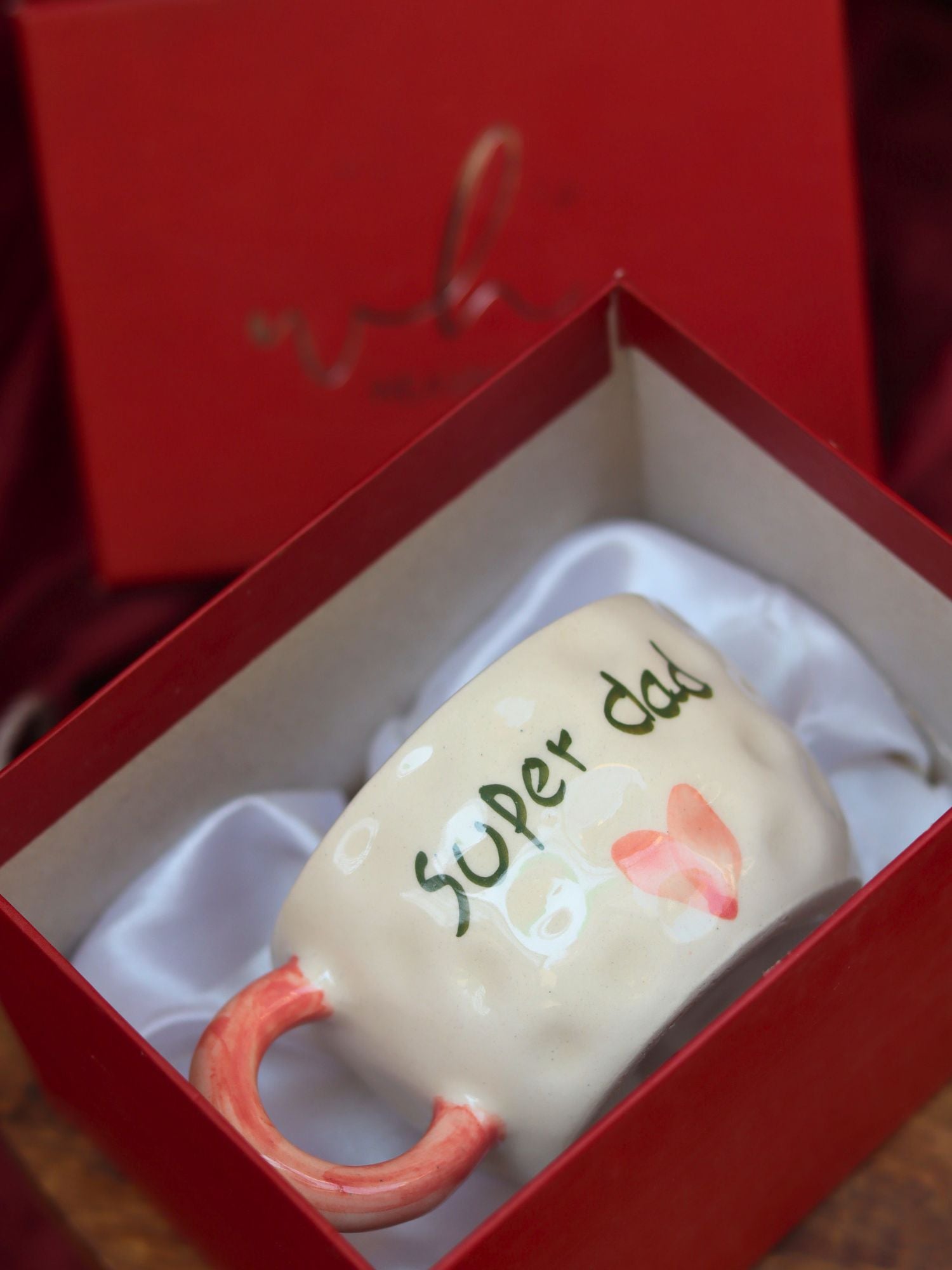 Super Dad mug in a Gift Box with premium  quality material