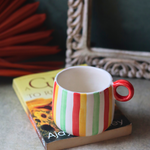 Ceramic coffee mug unicorn design
