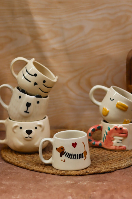 Set of 6 Animal Delight Mugs (for the price of 5)
