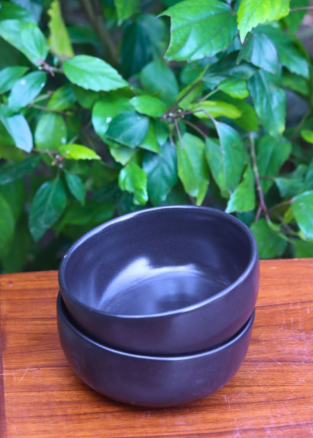 Black Snack Bowl made by ceramic