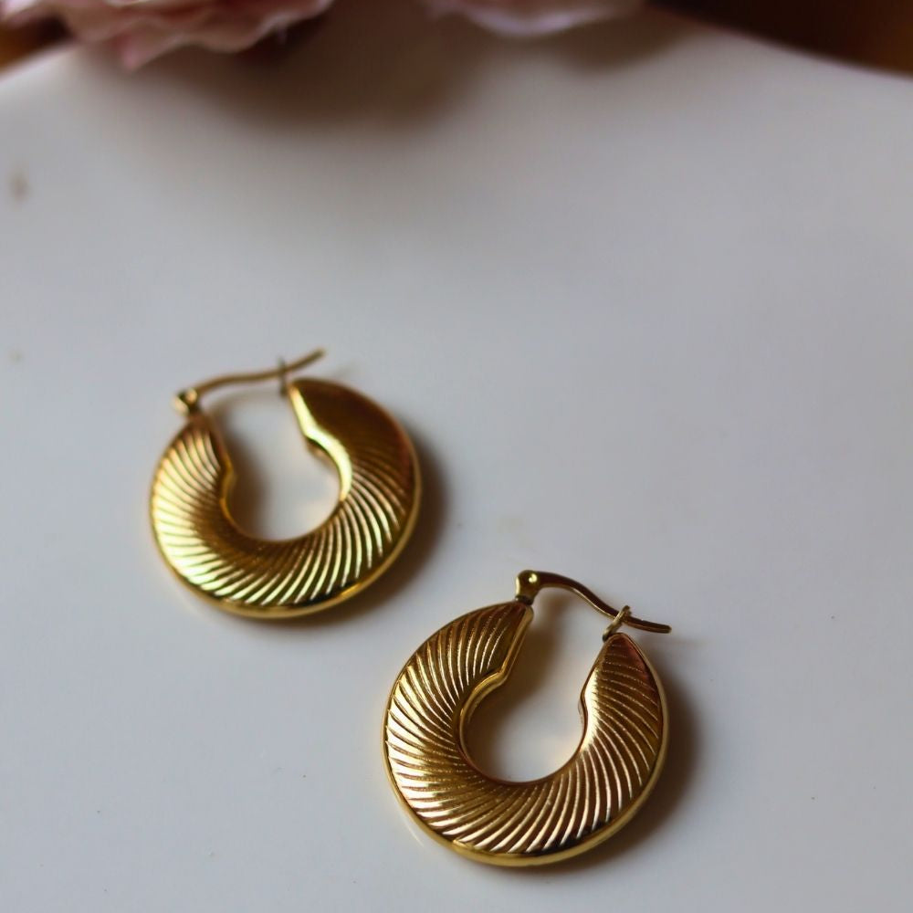 Hypoallergic Classic Statement Hoops