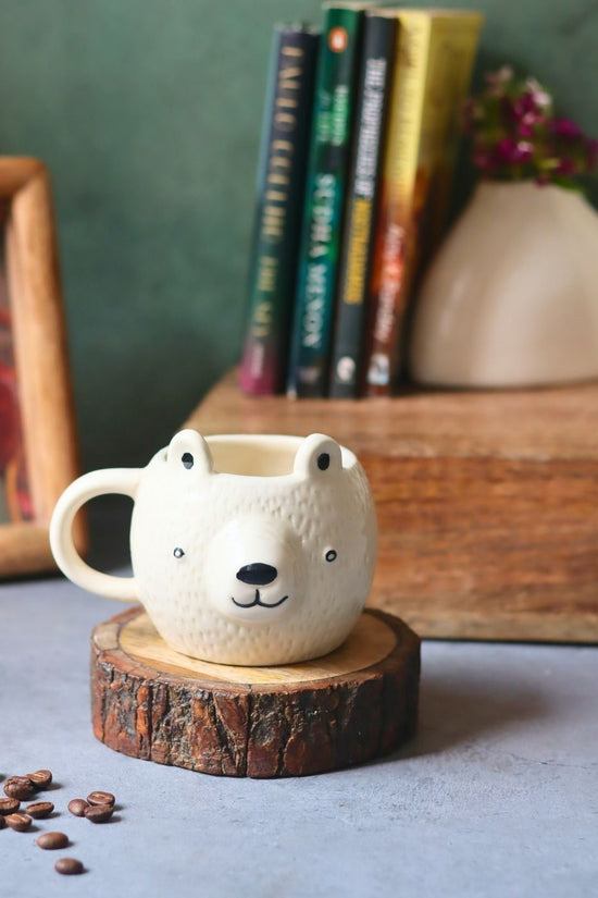 Polar Bear Mug made by ceramic