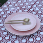 hand printed table cloth