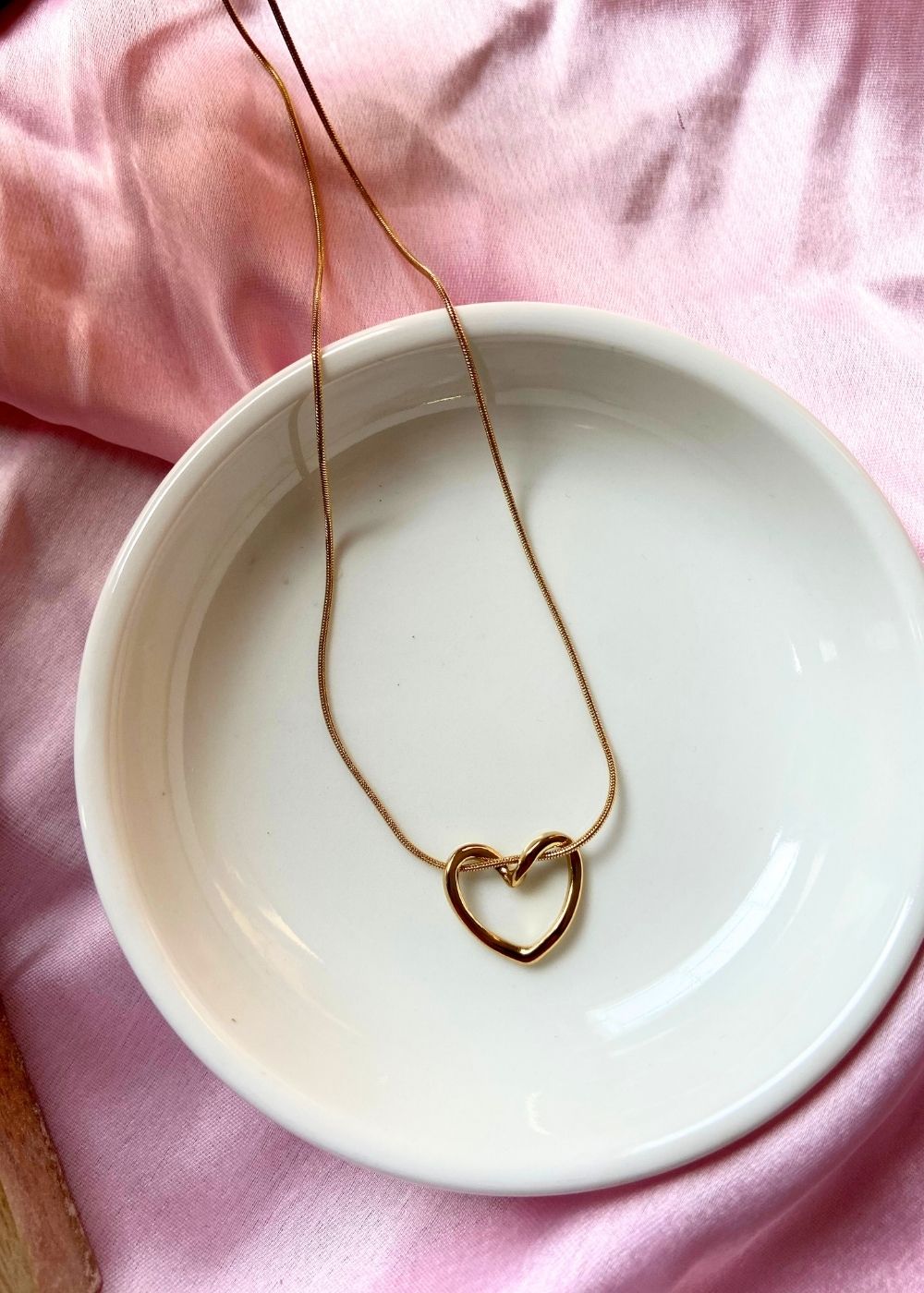 Serene Heart Necklace with premium quality material