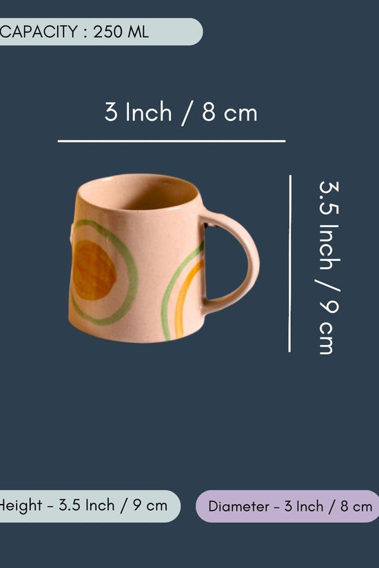 Yellow & Green Ring Mug