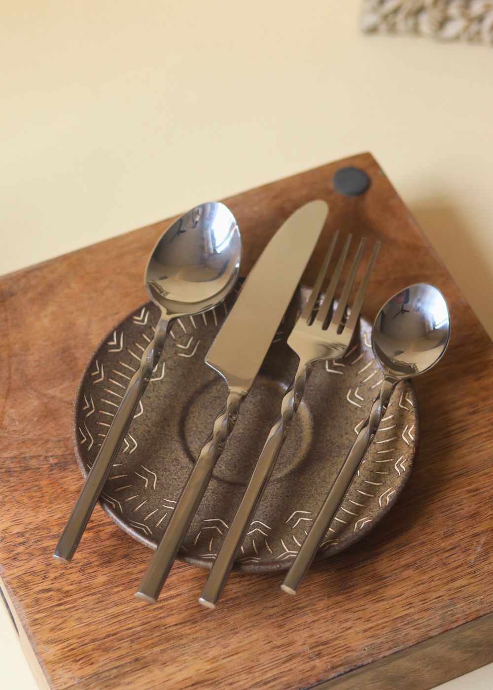Stunning design handmade cutlery set