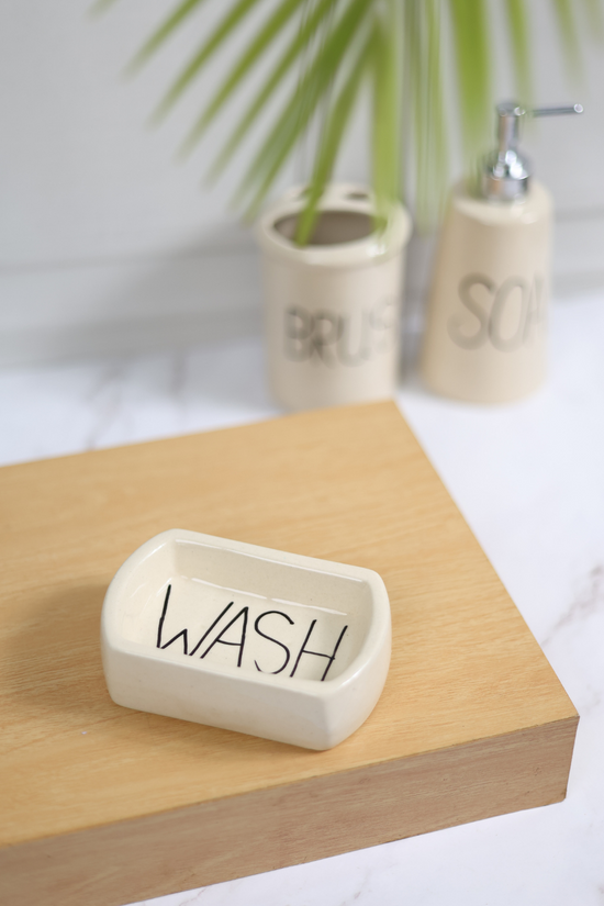 handmade wash - soap dish 