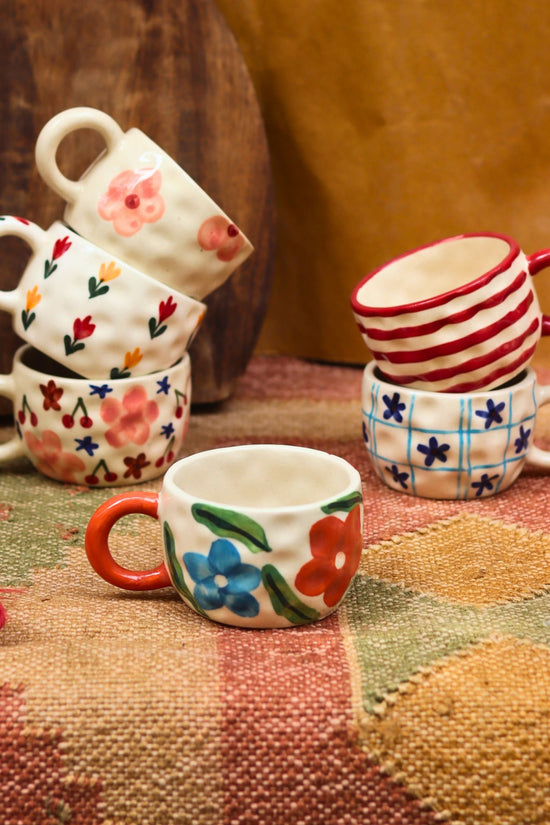 Set of 6 Spring Sips Mugs (for the price of 5) with premium quality material