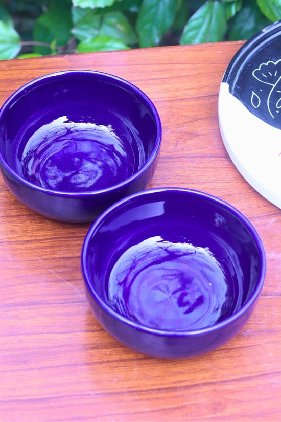 Royal Blue Snack Bowl with premium quality material
