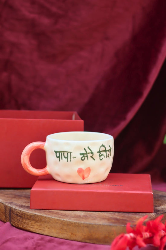 PAPA Mere Hero mug in a Gift Box with premium quality material