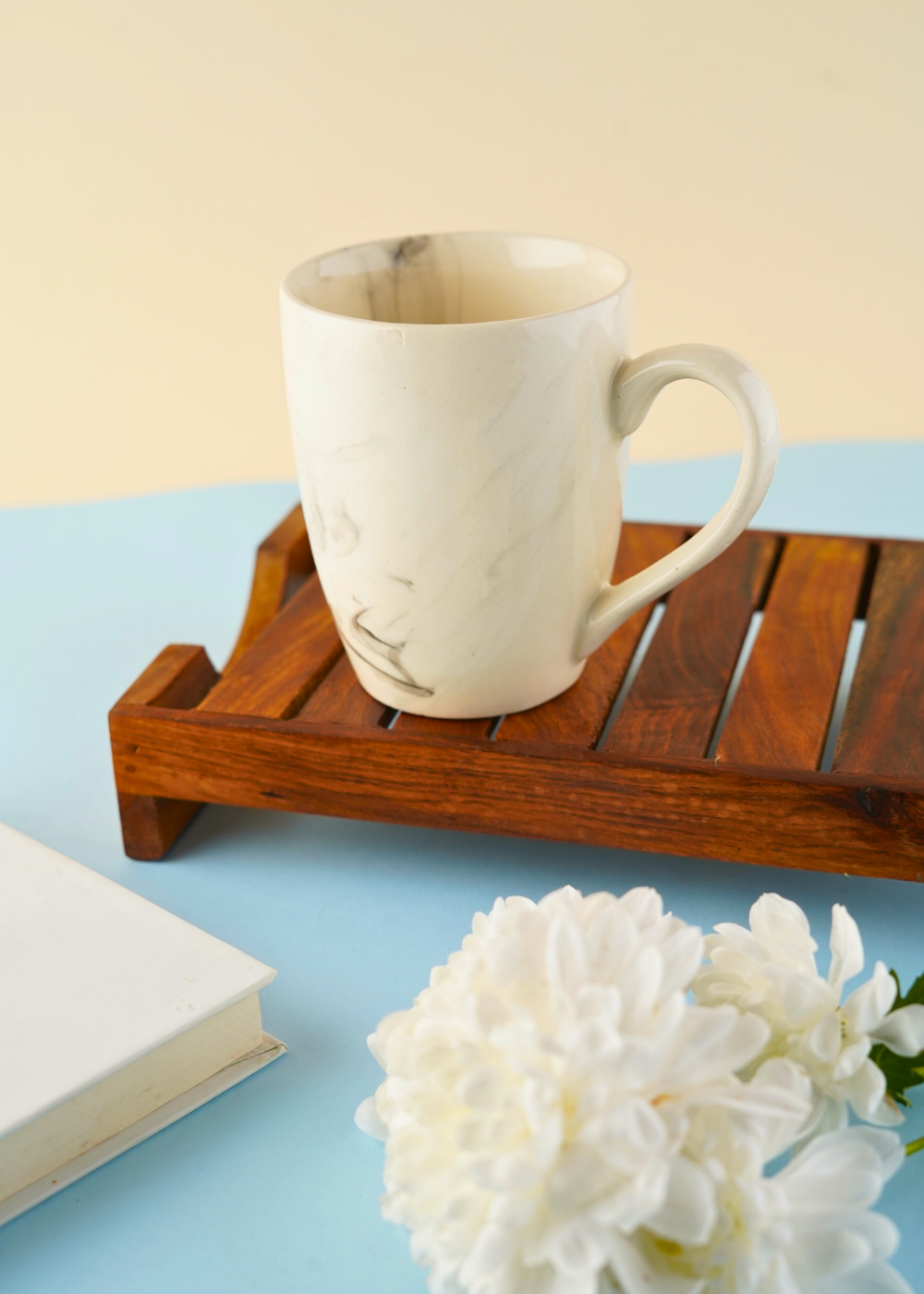 black marble coffee mug with ceramic material