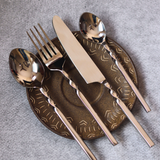 Twisted Silver Cutlery - Set of 4