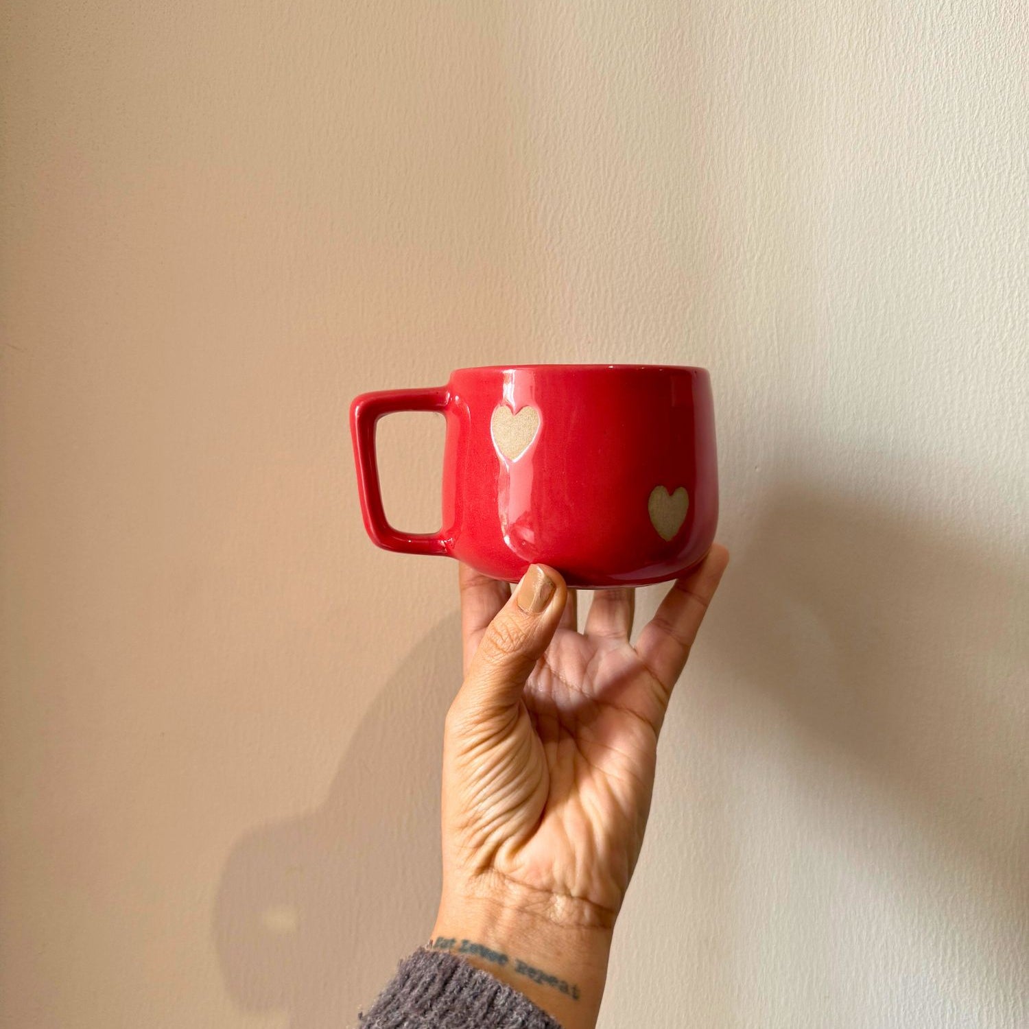 Handmade Heart-Throb Mug