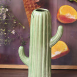 Handmade Green Cactus vase 