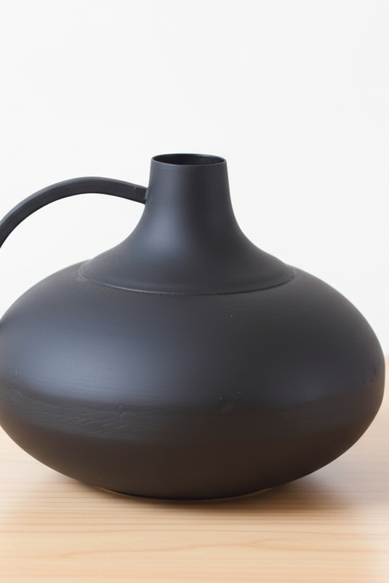 Black Handle Vase