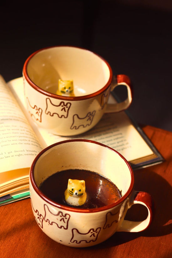 The OG Cat mug made by ceramic