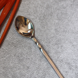 Twisted Silver Dinner Spoon