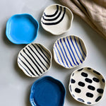 Set of 6 Blue & White Dessert Plate (for the price of 5) made by ceramic