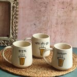 Set of 3 - The Chai Lovers Edit made by ceramic