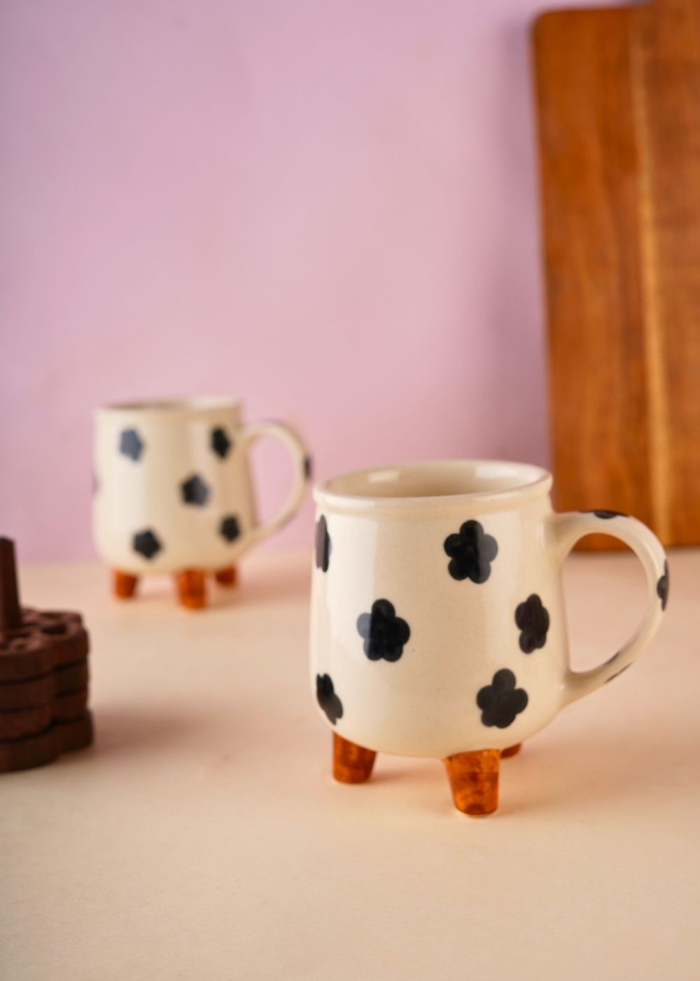 handmade moo mug
