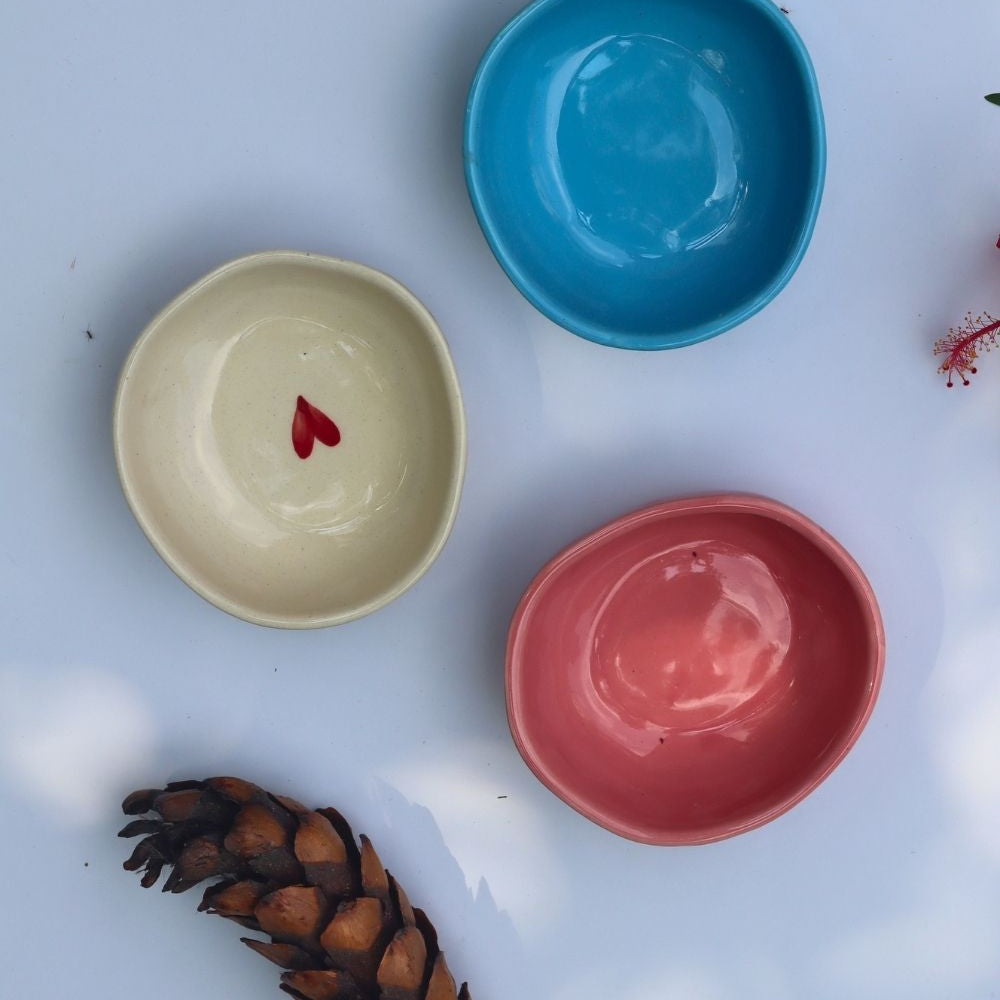 Handmade Set of 3 - Modern Grace Bowls combo